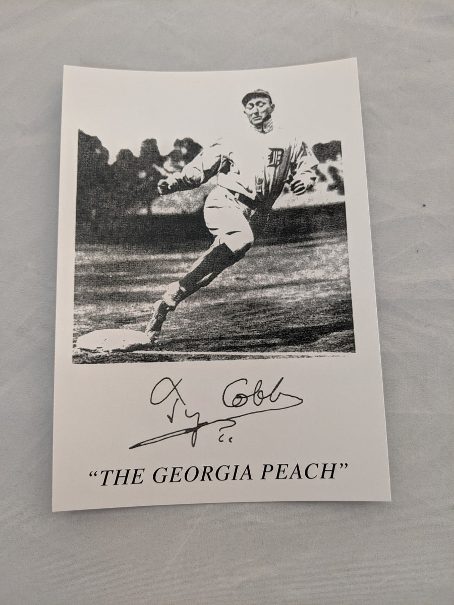 The Peach Postcard Ty Cobb Museum