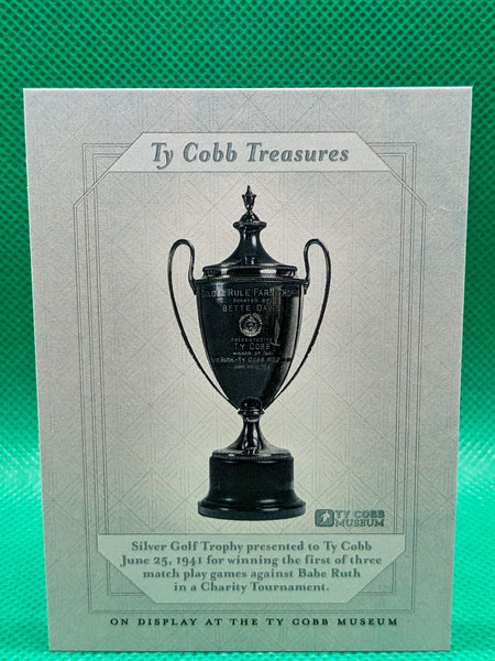 Golf Trophy Baseball Card 2023