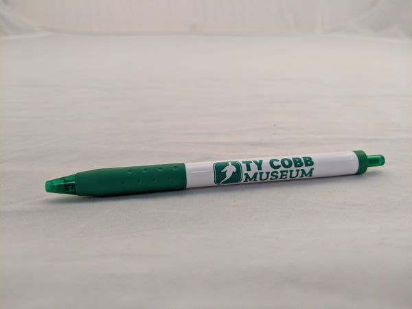 Ty Cobb Museum Green Ink Pen