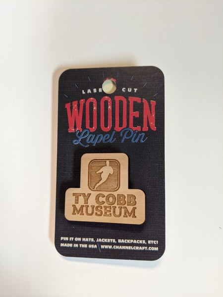 Wooden Lapel Pin